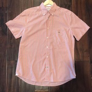 Men’s Lacoste short sleeve button down